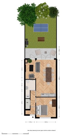 Floorplan - Delfgaauwstraat 51A, 3037 LJ Rotterdam